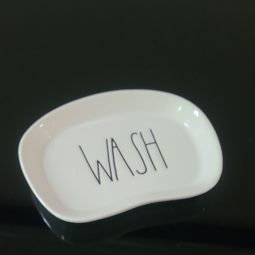 White Soap Dish for Kids - Wash
